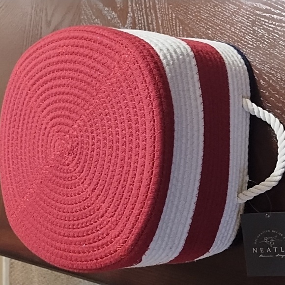 NEW COTTON ROPE BASKET. - Picture 4 of 6